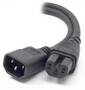 ALOGIC 2m IEC C14 to IEC C15 High Temperature, Male to Female