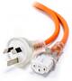 ALOGIC 1m Medical Power Cable Aus 3 Pin Mains Plug (Male) to IEC C13