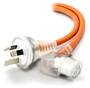 ALOGIC 2m Medical Power Cable Aus 3 Pin Mains Plug