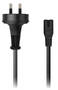 Cruxtec 2m PT8-75-2MBK 2 Pin AU Male to Female IEC-C7 Power Cable