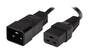 ALOGIC 0.5m IEC C19 Cable, Black