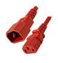 ALOGIC 1m IEC C13 Cable, Red