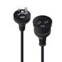 ALOGIC 10m Aus 3 Pin Mains Power Extension Cable