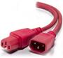 Alogic 1.5m IEC C14 to IEC C15 High Temperature Power Cable