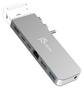J5create JCD395 4K60 Pro USB4 Docking Station with MagSafe Kit, Grey