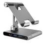 j5create JTS224 Multi-Angle Stand with Docking Station for iPad Pro