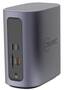 Cruxtec Universal 17-in-1 DisplayLink USB-C Docking Station, Grey