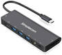 Simplecom CHT590 USB-C 100W PD SuperSpeed 9-in-1 Multiport Docking Station