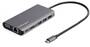 StarTech 8-in-1 USB-C Portable Mini Docking Station, 100W PD