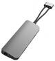 Targus HyperDrive VIPER 10-in-2 Universal USB-C Hub, Grey, 60W PD