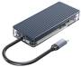 Orico WB-6TS 6-in-1 Transparent USB-C Hub with 4K HDMI