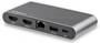 StarTech Dual 4K USB-C Mini Docking Station, 100W PD