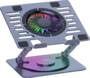 mBeat Stage S8 Rotating Laptop Stand with RGB Cooling Fan and USB Port