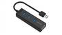 Volans Aluminium 3-Port USB-A 3.0 Hub with LAN