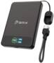 BMX SolidSafe 5,000mAh 20W Solid-State Qi2 Magnetic Power Bank, Black