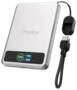 BMX SolidSafe 5,000mAh 20W Solid-State Qi2 Magnetic Power Bank, Silver