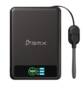 BMX SolidSafe 10,000mAh 30W Solid-State Qi2 Magnetic Power Bank with MicroSD Slot, Black