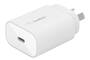 Belkin Boost Charge 25W USB-C Wall Charger, White