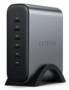 Satechi 6 Port 200W USB-C PD GaN Charger, Space Grey