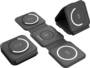 Choetech T588-F-BK 3-in-1 Foldable Magnetic Wireless Charger, Black