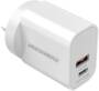 RockRose Casa AC Max 30W PD QC 3.0 Dual Port Travel Charger