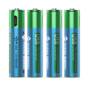 HuaHui AAA USB Rechargeable Lithium 400mah Battery 4-Pack