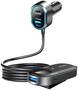 Rockrose Ranger Infini 135W 6-Port Fast Charging Car Charger