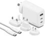 Cygnett Voyager 67W Multi Port GaN Travel Wall Charger, White