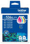 Brother LC536XL Ink Cartridge, Pack of 4