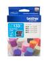 Brother LC-133 Cyan Ink Cartridge