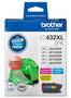 Brother LC-432 Colour Value Pack Ink Cartridge