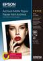 Epson A3 Matte Archival Paper 189gsm, Pack of 50