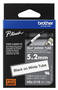 Brother HSE-211E 5.2mm Black on White Heat Shrink Tube Cartridge