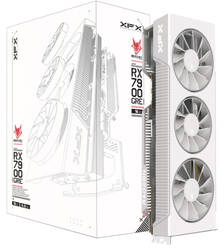 XFX Quicksilver Radeon RX 7900 GRE Magnetic Air Gaming White Ed, 16GB