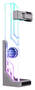 Cooler Master Atlas ARGB Graphics Card Support Bracket, Silver Grey