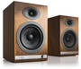 Audioengine HD5 Wireless Bookshelf 2.0 Speakers, Walnut