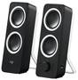 Logitech Z200 Multimedia 2.0 Speakers, Black