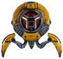 GravaStar Mars Pro RGB Bluetooth Speaker, Special Edition War-Damaged Yellow