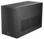 SilverStone SUGO 17 Black Micro ATX Case, Mesh Side Panels, NO PSU