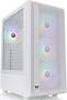 Thermaltake S200 Plus TG ARGB Snow Edition Mid Tower Case, T/G, NO PSU