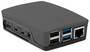 Raspberry Pi 4 Model B Official Case, Black/Grey