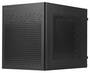 SilverStone SUGO 16 Black Mini ITX Cube Case, Perforated Panels