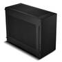Lian Li A4H2O Anodized Black Mini ITX Case, Aluminium Mesh Panels