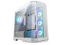 MSI MAG PANO M100R PZ White Micro ATX Case, T/G Panel, No PSU