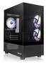 Thermaltake View 170 TG ARGB Black Micro ATX Case, T/G Panels, NO PSU