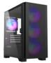 Montech Air 100 ARGB Black Micro ATX Case, T/G Swivel Panel, NO PSU