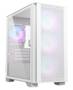 Montech Air 100 ARGB White Micro ATX Case, T/G Swivel Panel, NO PSU