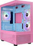 Thermaltake View 170 TG ARGB Bubble Pink Micro ATX Case