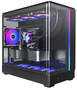 Montech KING 15 PRO Micro ATX Case, Curved Tempered Glass Side Panels, NO PSU