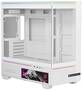 Thermalright TL-M10 Vision with 4x TL-C12W-S WH Micro ATX Case, Tempered Glass S